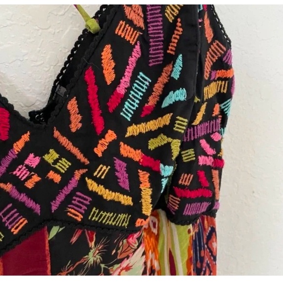 Anthroplogie Multi color maxi dress - Picture 6 of 8